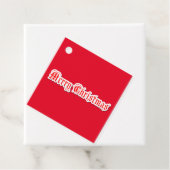 Vrolijk kerstfeest bedankjes labels (In situ)