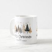 Vrolijk kerstfeest Boho Koffiemok (Voorkant links)