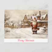 Vrolijk kerstfeest briefkaart (Voorkant)