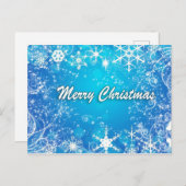 Vrolijk kerstfeest briefkaart (Voorkant / Achterkant)