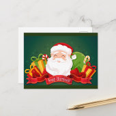 Vrolijk kerstfeest briefkaart