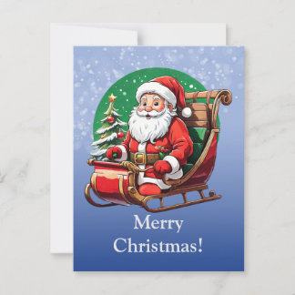 Vrolijk kerstfeest! briefkaart