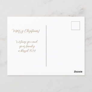 Vrolijk kerstfeest briefkaart