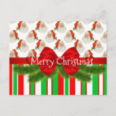 Vrolijk kerstfeest Briefkaarten Noordpool (Voorkant)