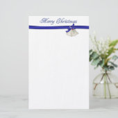 Vrolijk kerstfeest briefpapier (Staand voorkant)