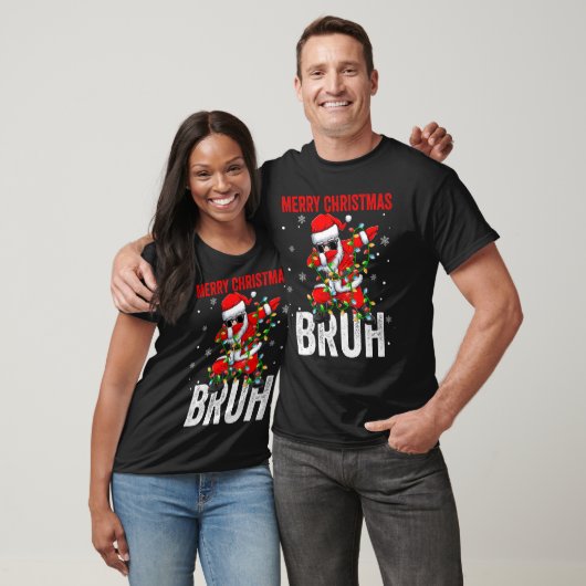 Vrolijk Kerstfeest Bruh Kerstmis Kerstman Kerstman T-shirt (Unisex)