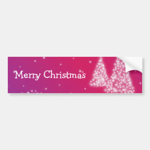 Vrolijk kerstfeest Bumpersticker