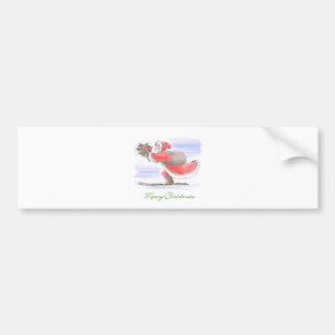 Vrolijk kerstfeest bumpersticker
