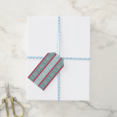 Vrolijk kerstfeest cadeaulabel (Met Touw)