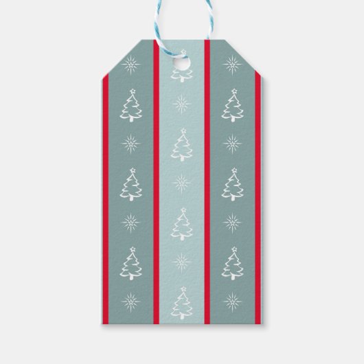 Vrolijk kerstfeest cadeaulabel (Voorkant)