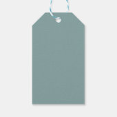 Vrolijk kerstfeest cadeaulabel (Achterkant)