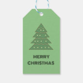 vrolijk kerstfeest cadeaulabel (Achterkant)