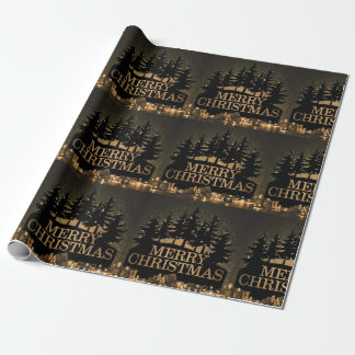 Vrolijk kerstfeest cadeaupapier