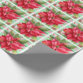 Vrolijk kerstfeest cadeaupapier (Hoek)