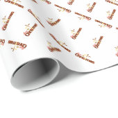 Vrolijk kerstfeest cadeaupapier (Rol Hoek)
