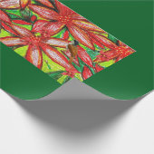 Vrolijk kerstfeest! cadeaupapier (Hoek)