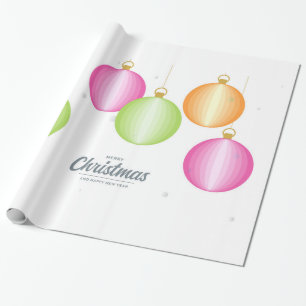 Vrolijk kerstfeest cadeaupapier