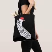 Vrolijk kerstfeest Californië Draagtas (Dichtbij)