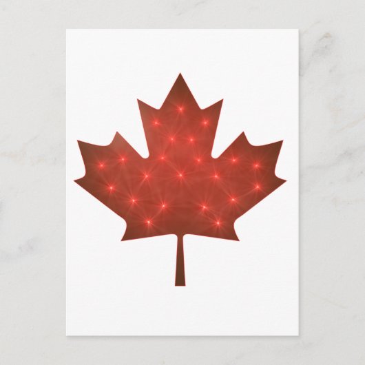 Vrolijk kerstfeest, Canada Feestdagenkaart (Voorkant)