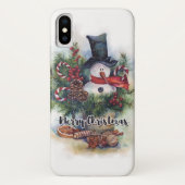 Vrolijk kerstfeest Case-Mate iPhone case (Achterkant)