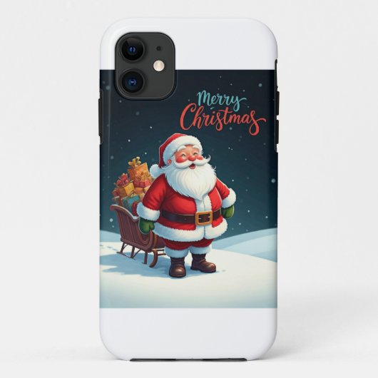 Vrolijk kerstfeest Case-Mate iPhone case (Achterkant)