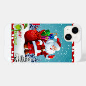 Vrolijk kerstfeest Case-Mate iPhone case (Achterkant (horizontaal))