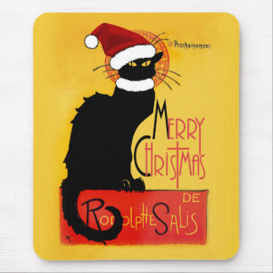 Vrolijk kerstfeest - Chat Noir Muismat