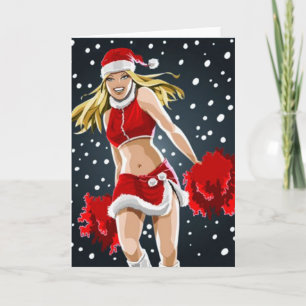 Vrolijk kerstfeest Cheer Kaart