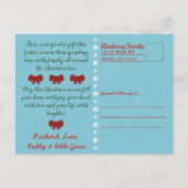 Vrolijk kerstfeest - Christmas Tree Briefkaart (Achterkant)