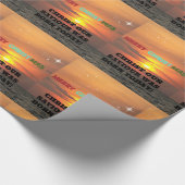 Vrolijk Kerstfeest Christus Onze Redder is vandaag Cadeaupapier (Hoek)