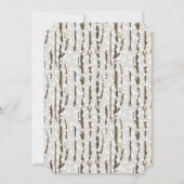 Vrolijk kerstfeest | Cozy Rustic Cabin Feestdagenkaart (Achterkant)