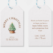 vrolijk kerstfeest! Cupcake-Christmas-Tree Cadeaulabel