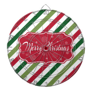 Vrolijk kerstfeest dartbord