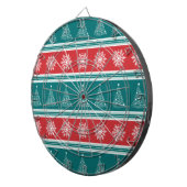 Vrolijk kerstfeest dartbord (Voorkant Rechts)