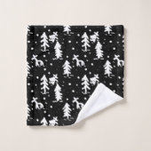 Vrolijk kerstfeest! Dataset Bad Handdoek (Wasdoekje)