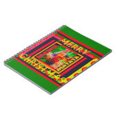 Vrolijk kerstfeest De wereld om mij heen is blij o Notitieboek (Linkerzijde)