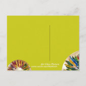 Vrolijk kerstfeest, decoratieve uitnodiging (Achterkant)