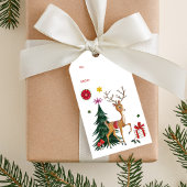 Vrolijk kerstfeest | Deer & Boom | CadeauLabels