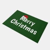 Vrolijk kerstfeest deurmat (Schuin)