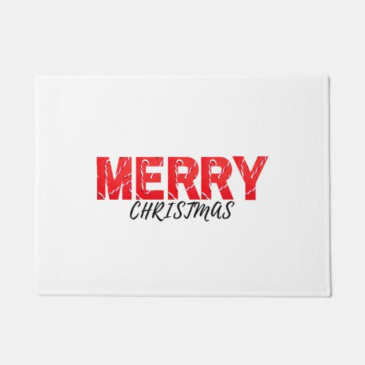 Vrolijk kerstfeest deurmat (Voorkant)