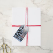 vrolijk kerstfeest! 'Dit is het seizoen!' Cadeaulabel (Met Touw)