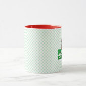Vrolijk kerstfeest Doggie 11 oz Combo Mok (Midden)