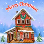 vrolijk kerstfeest! Down Home Kerst Westerne Stijl T-shirt