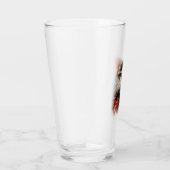Vrolijk kerstfeest Drinkware Glas (Rechts)