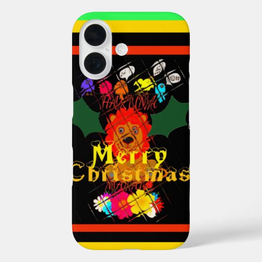 Vrolijk kerstfeest en een gelukkig nieuwjaar Case-Mate iPhone case (Achterkant)