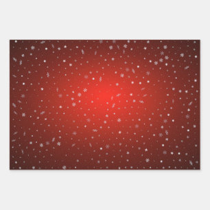 Vrolijk kerstfeest en een gelukkig nieuwjaar! inpakpapier vel