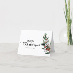 Vrolijk Kerstfeest en foto Groet Kerstmis Kaart