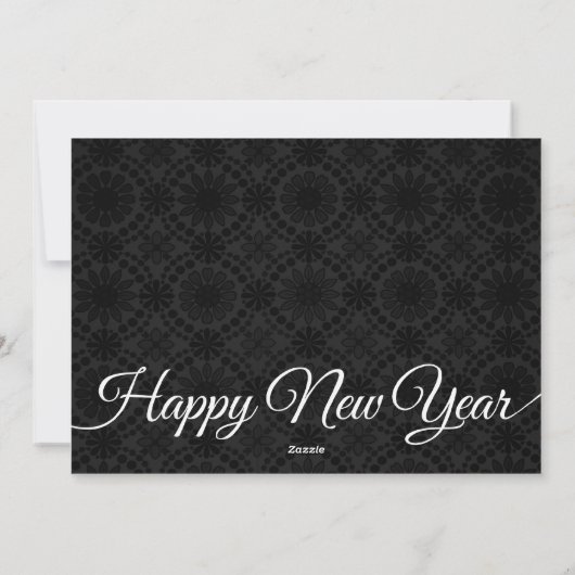 Vrolijk kerstfeest en gelukkig nieuwjaar | 5x7 | V Feestdagenkaart (Achterkant)