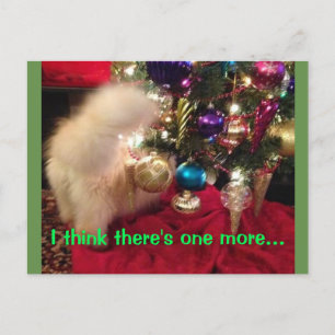 Vrolijk kerstfeest en gelukkig nieuwjaar briefkaart