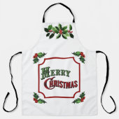 Vrolijk kerstfeest en Holly Schort (Voorkant)